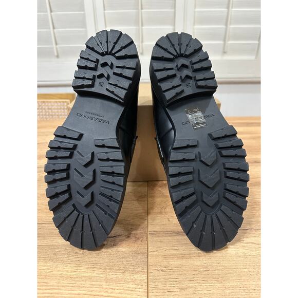 Vagabond Kenova Penny Loafers Black Leather Size 9 US 39 EU NWOB Preppy Chunky - Picture 11 of 13